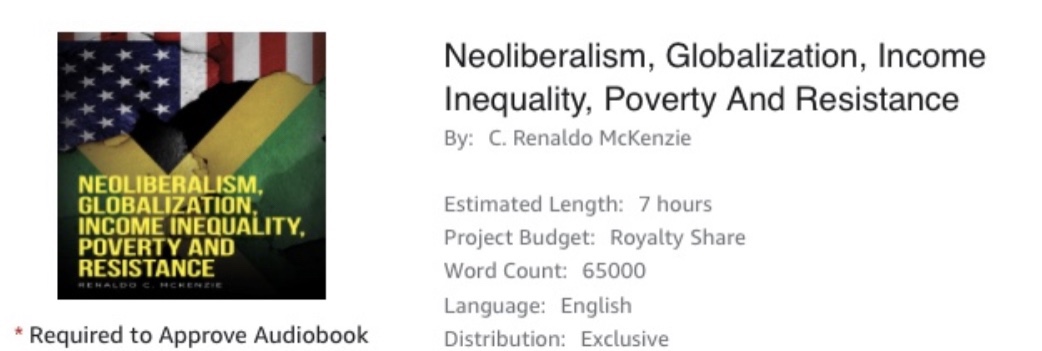 The Pre-Release Audio Recording of Neoliberalism is Live Zoom