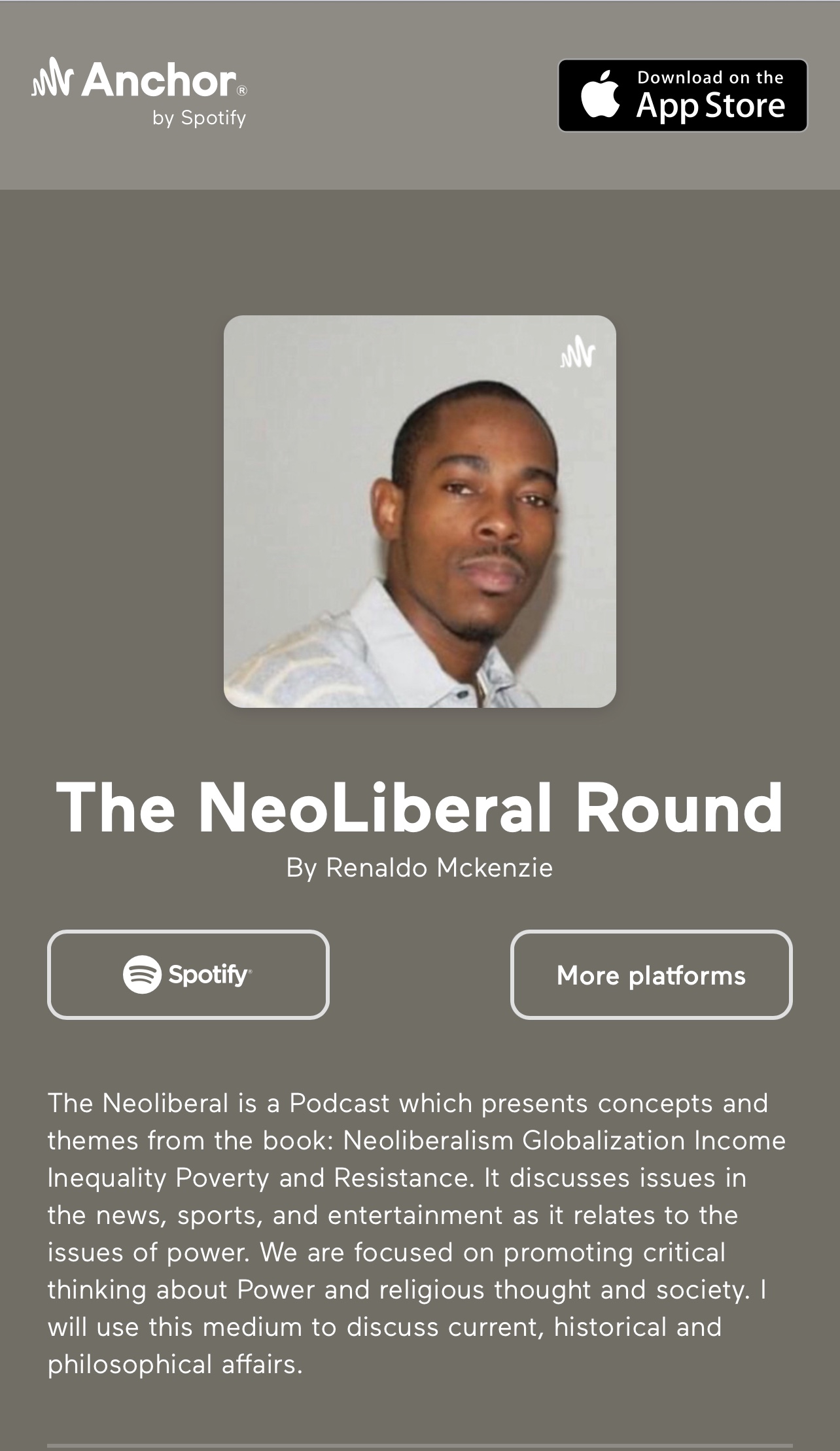 The NeoLiberal Round Podcast Trailer