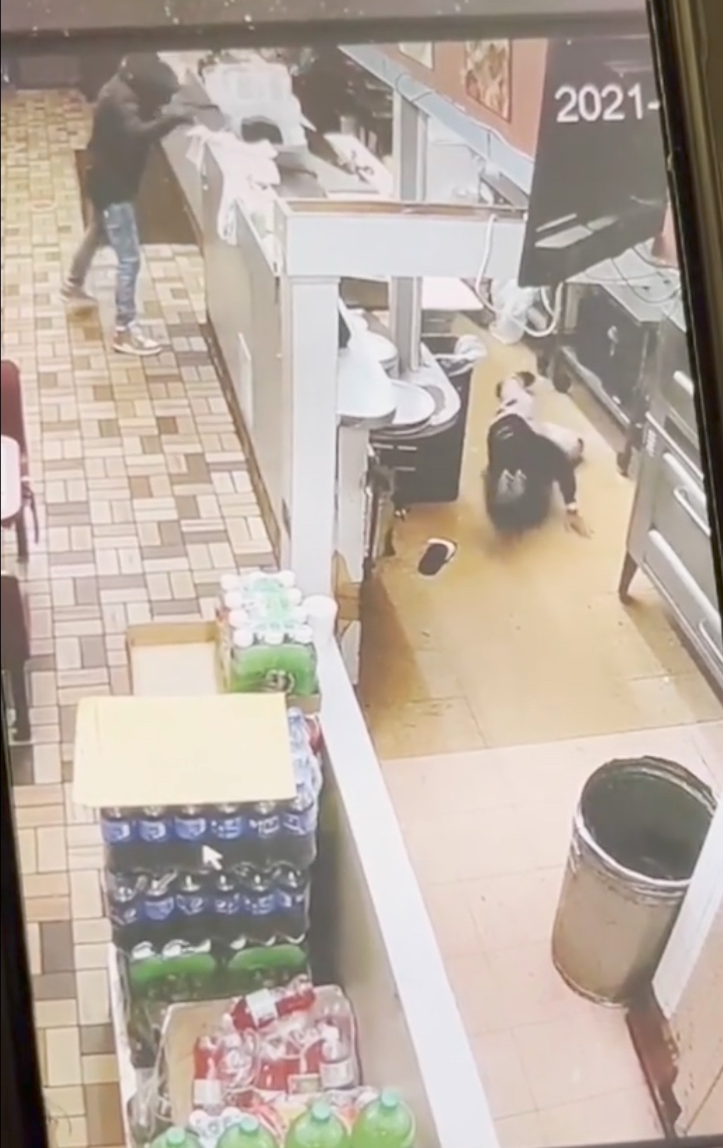 News Alert: Video Image of Young Man being Gunned Down in A Philly Pizza Store in Germantown