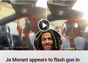 ON Ja Morant, The NBA and Politics Around The Right to Carry and Bear Arm