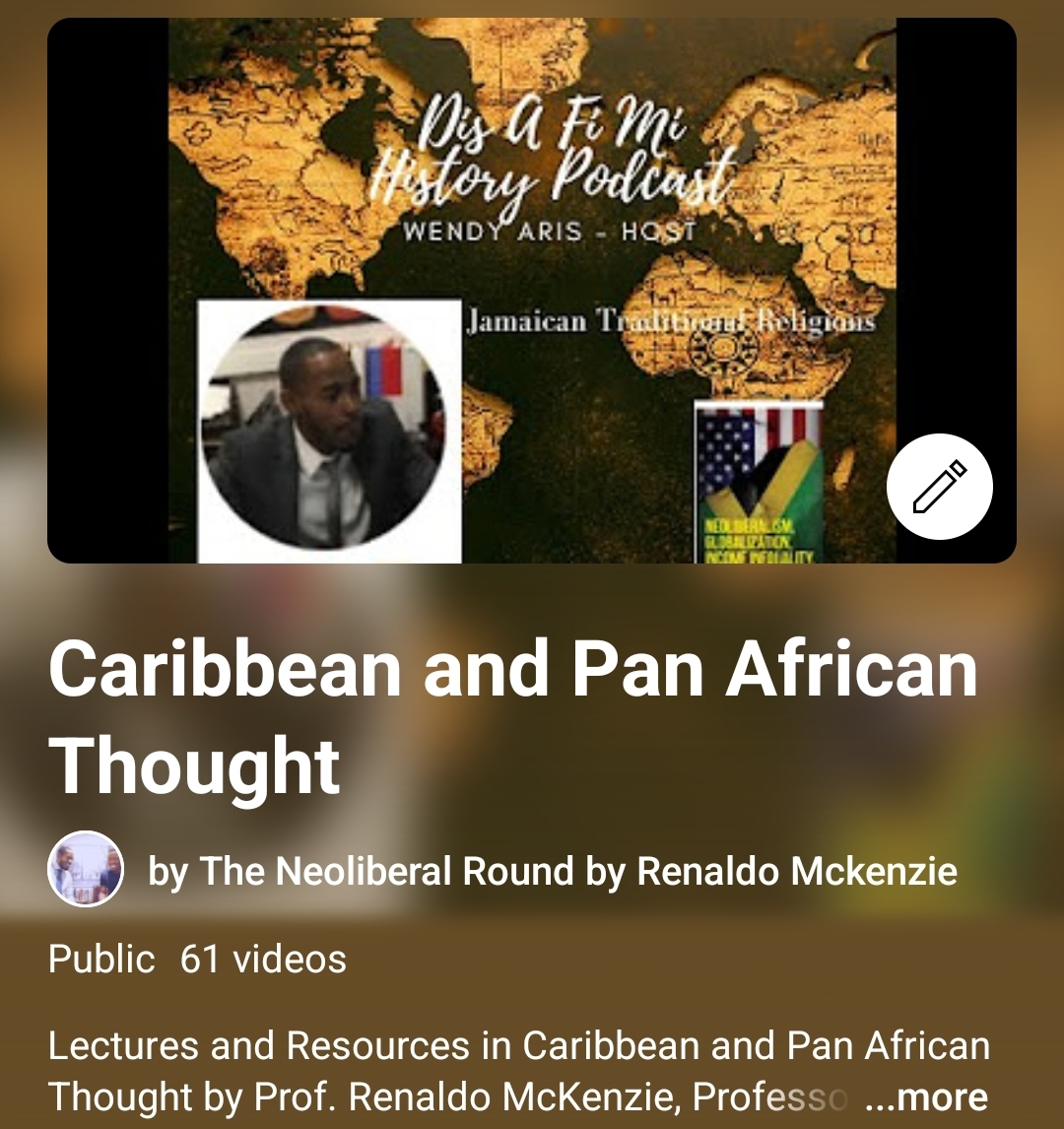 Caribbean and Pan African Thought