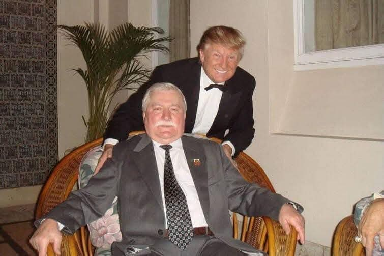 Former President of Poland Lech Walesa wrote the following letter to Trump.